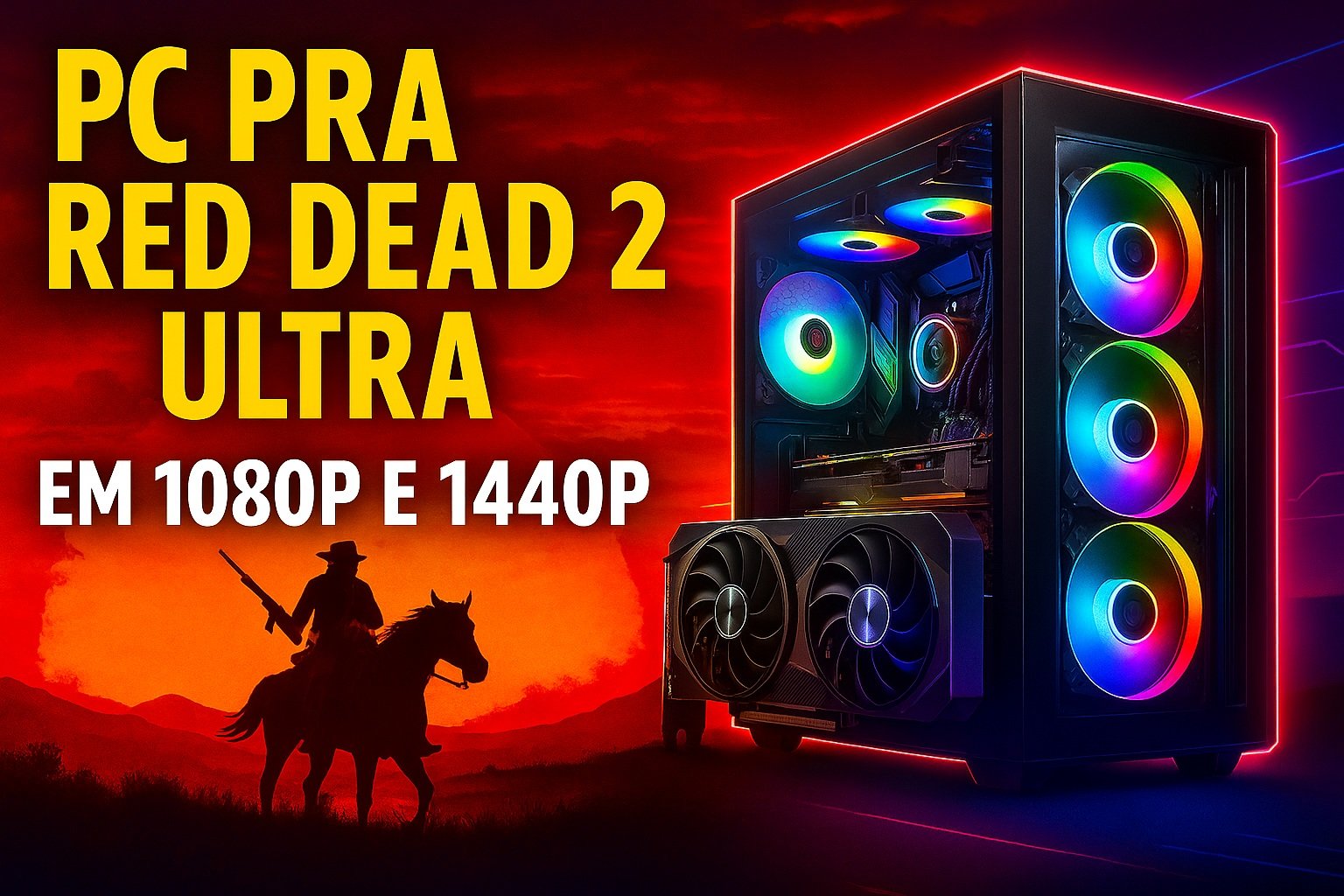PC Gamer para Red Dead Redemption 2: Ultra em 1080p e 1440p | 4Gamers