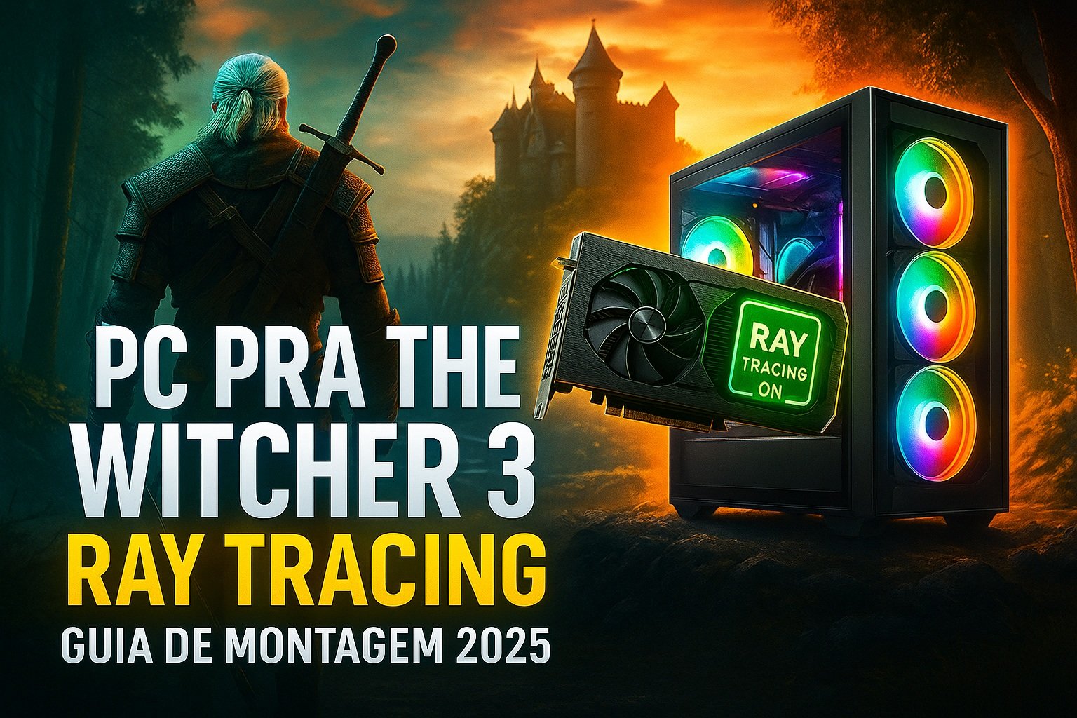 Como montar um PC para jogar The Witcher 3 em 2025 | 4Gamers