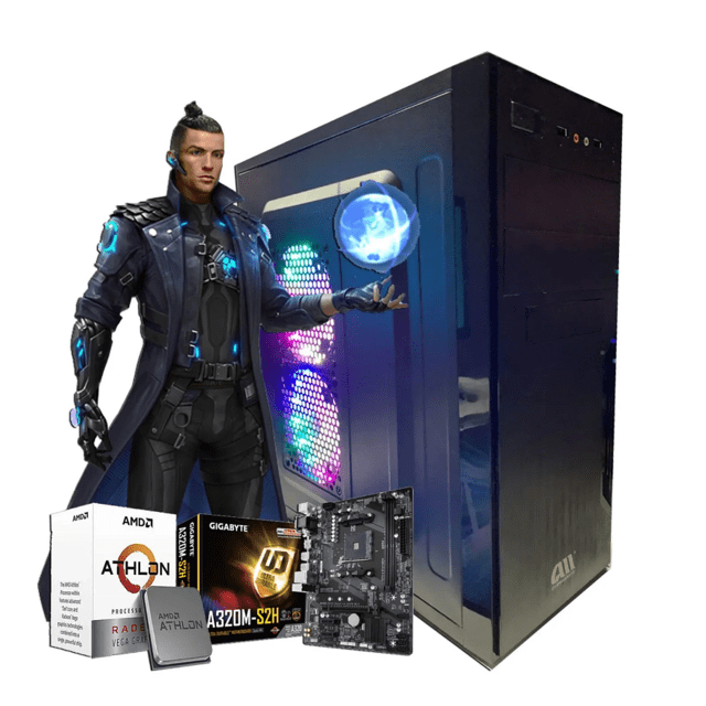 PC Gamer Barato - Jogos Populares - AMD Athlon 3000G / 8GB DDR4