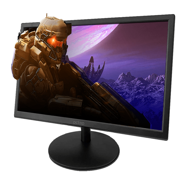 Monitor Led PCTOP, Gamer, 19 Polegadas, HD, 60Hz, HDMI/VGA + NFE e ...