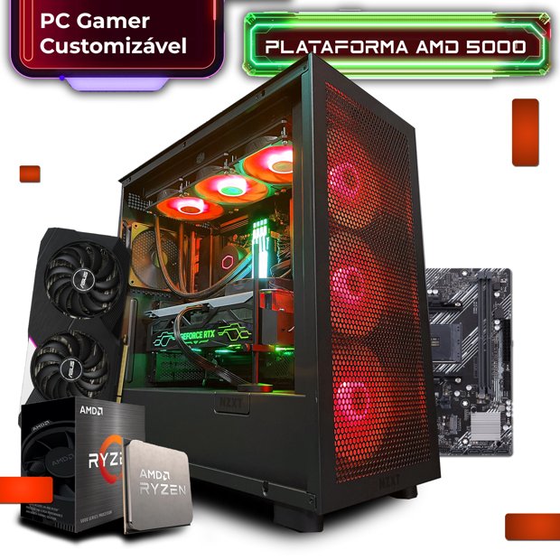 PC Gamer Custom Personalizado Plataforma AMD Ryzen 5000 | 4Gamers