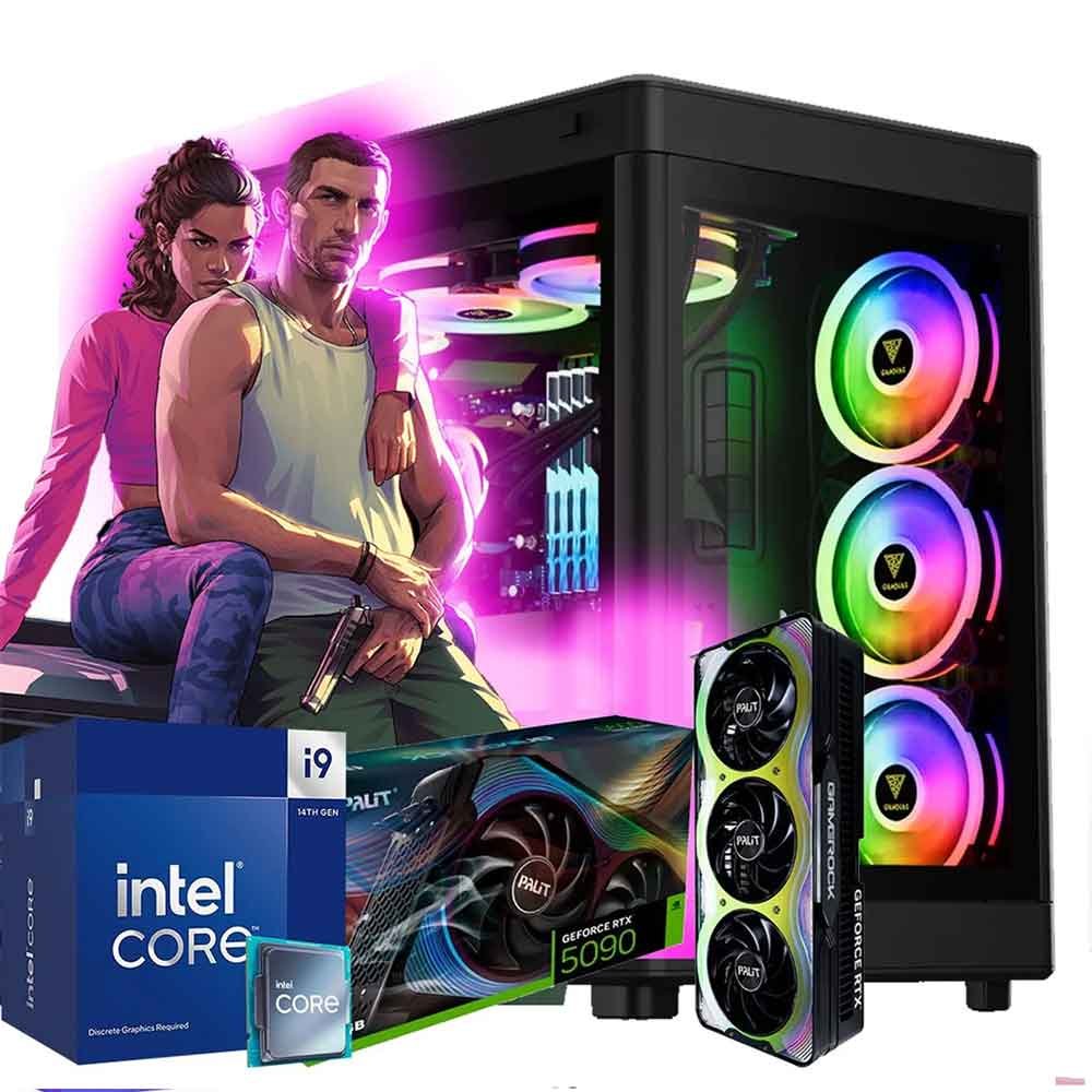 PC Gamer Intel Core i9-14900F, GeForce RTX 5090 32GB, Ram DDR5