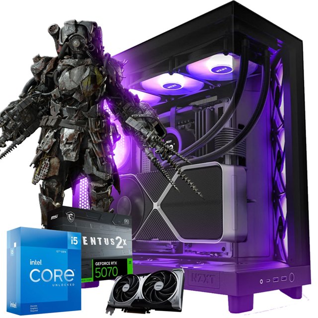 PC Gamer Intel i5-12600KF, GeForce RTX 5070 12GB, Ram DDR5, SSD M.2 ...