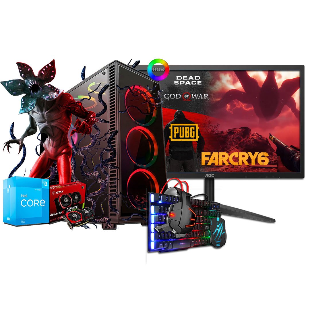 Pc Completo Gamer Imperiums + Brindes + Wifi + 1000 Jogos