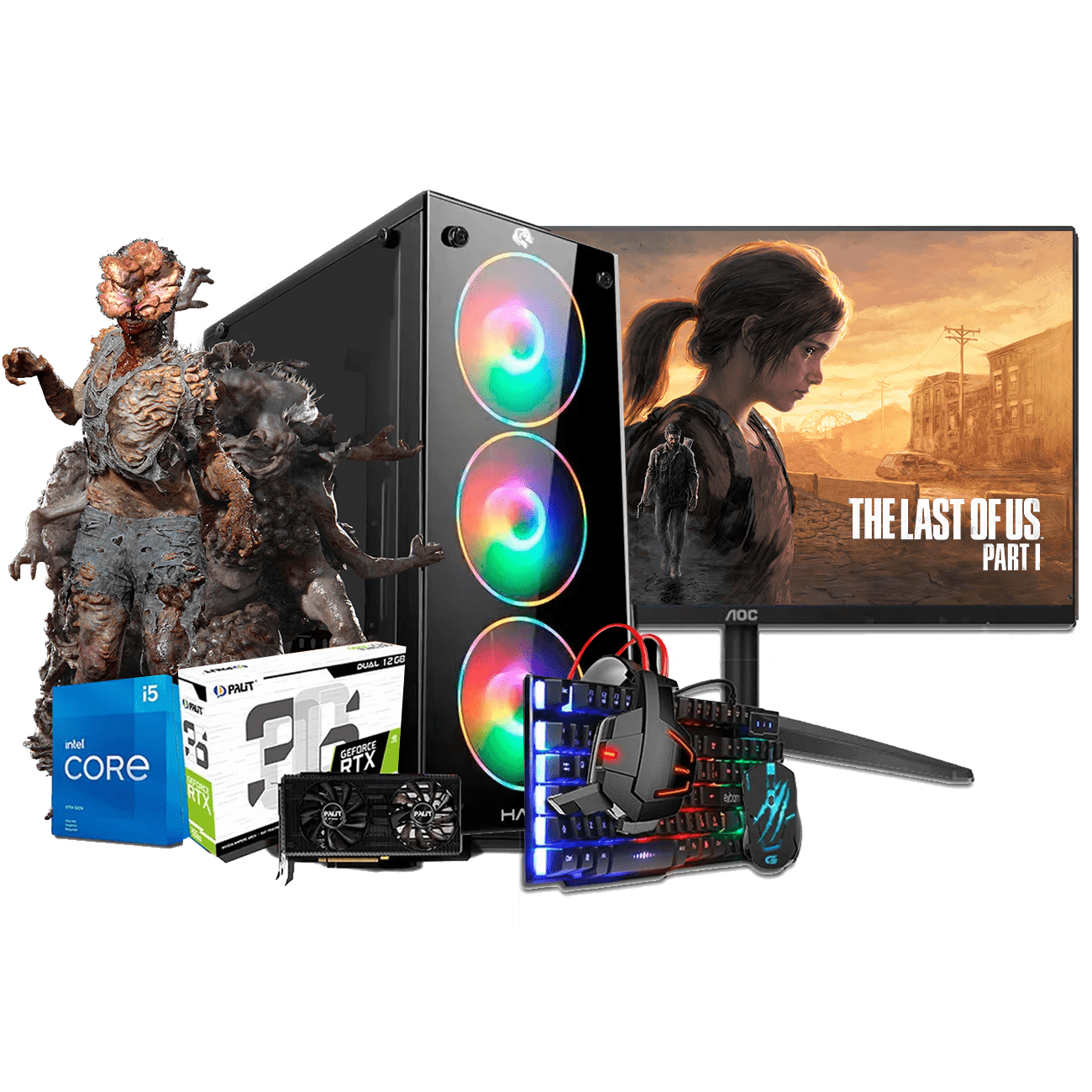 PC Gamer Avançado The Last Of Us Completo Intel Core I5 12400F