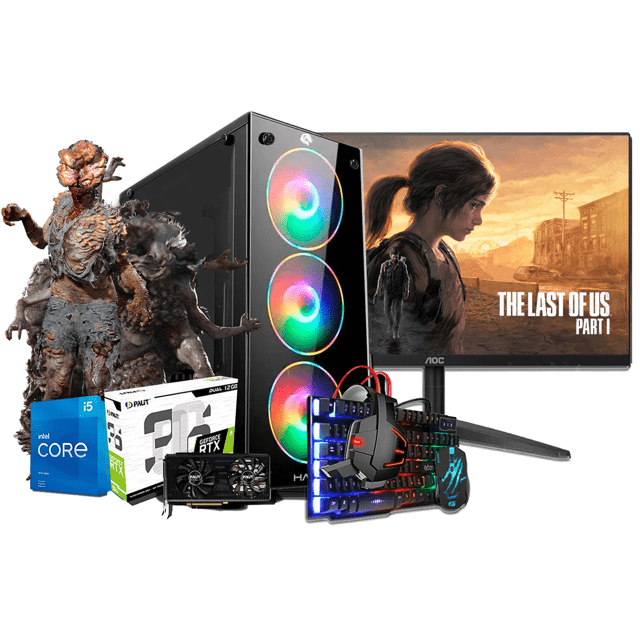 PC Gamer Avançado The Last Of Us Completo Intel Core I5 12400F