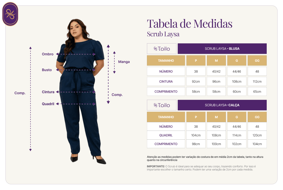Scrub Laysa | Tailo