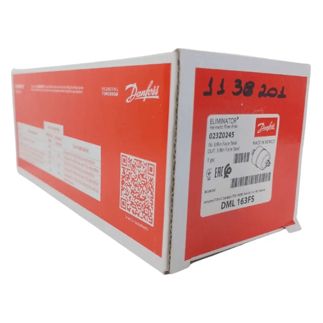 Filtro Secador Danfoss Dml163fs 350x3/8 Rosca Oring 023z0245 | Refriar