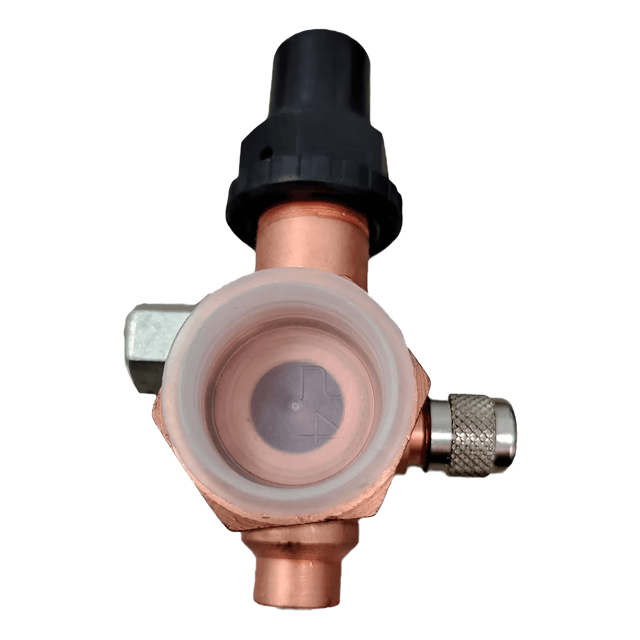 Danfoss Rotalock Válvula Serviço Danfoss 6804500v01 Rotalock 1r X 3/8s | Refriar