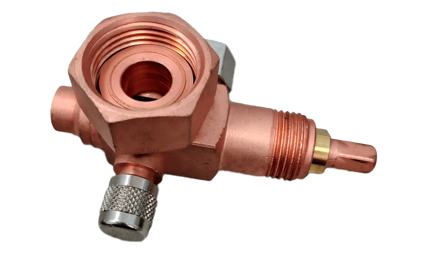 Danfoss Rotalock Válvula Serviço Danfoss 6804500v01 Rotalock 1r X 3/8s | Refriar