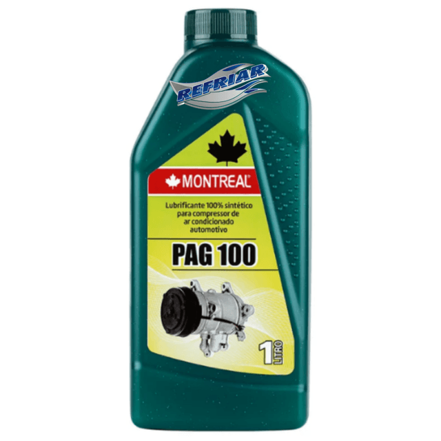 Oleo Pag 100 Compressor Ar Automotivo R134a Pag100 1 Litro | Refriar