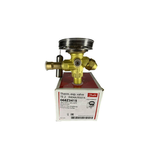 Tes2 R404a Válvula Exp Danfoss Tes2 R404a R507 3/8R 1/2S 1/4S 068z3415 | Refriar
