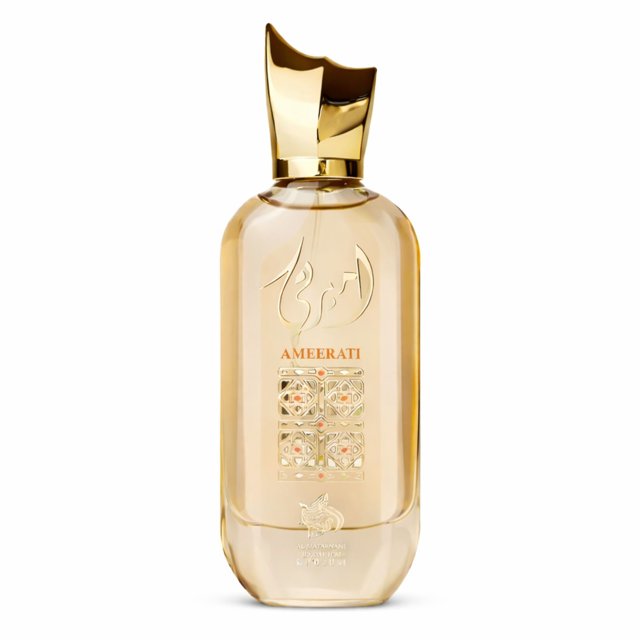 Embalagem do perfume Al Wataniah Ameerati EDP 100 ml
