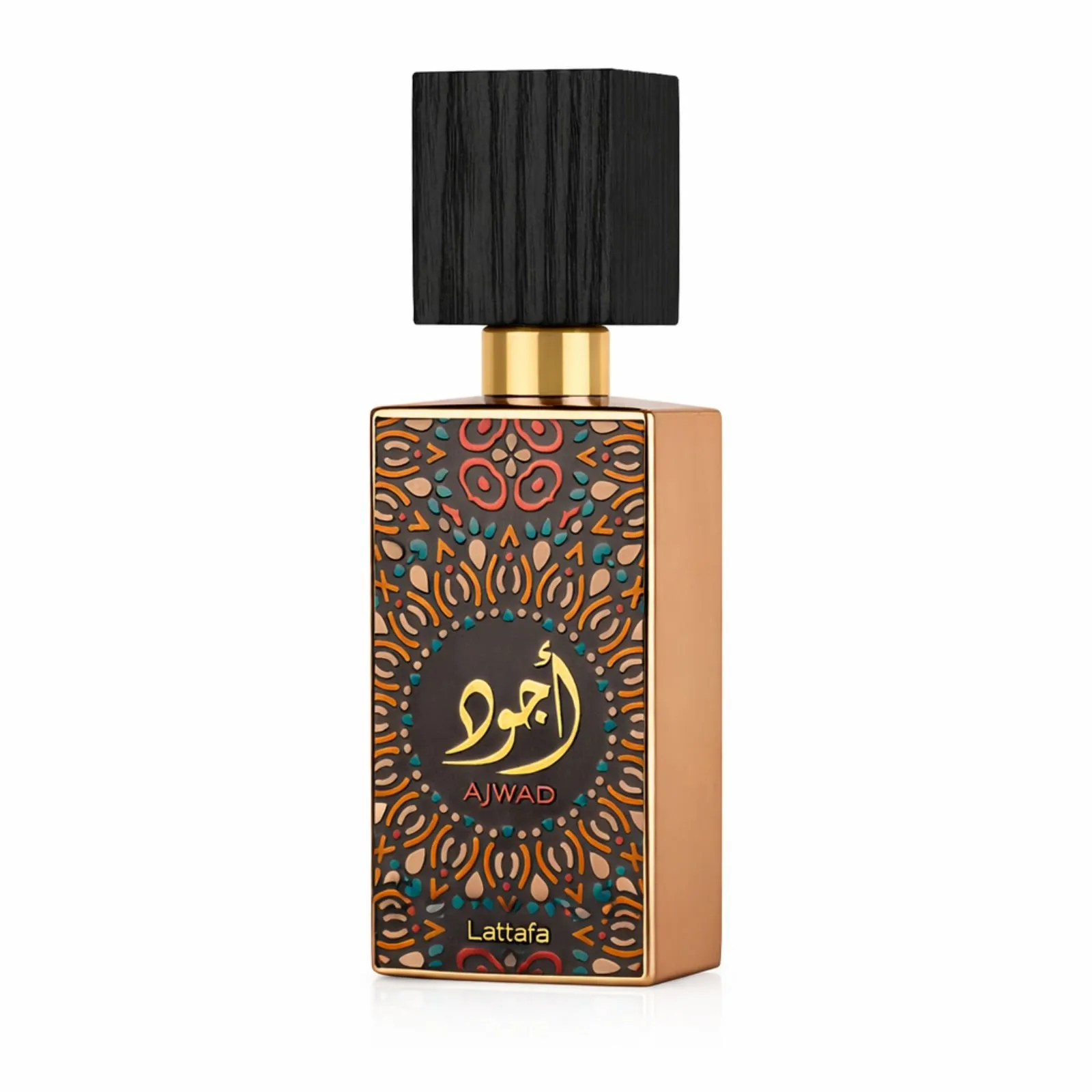 Frasco do perfume Lattafa Ajwad EDP 60ml unissex, floral frutado