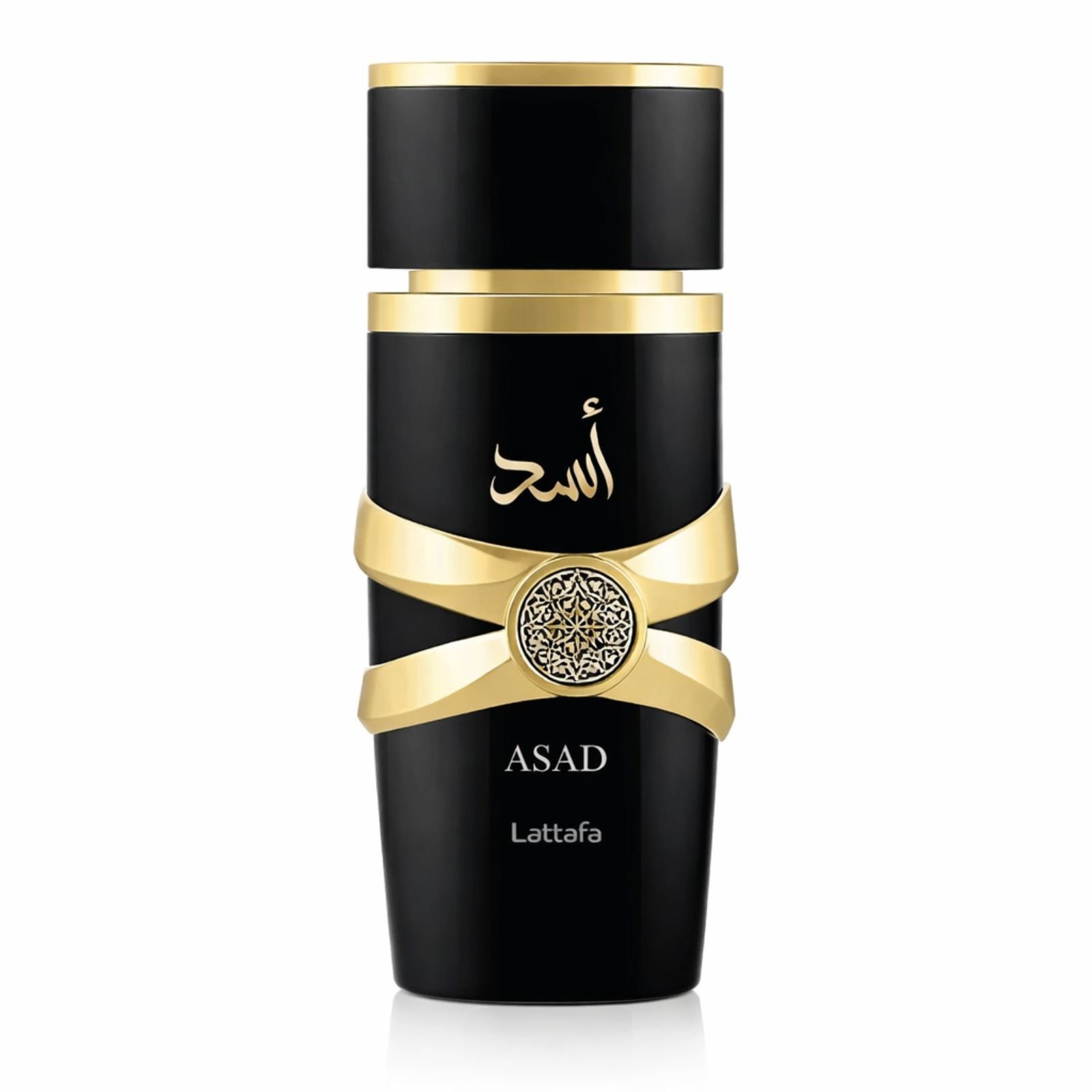 Embalagem do perfume Asad Lattafa Eau de Parfum 100 ml