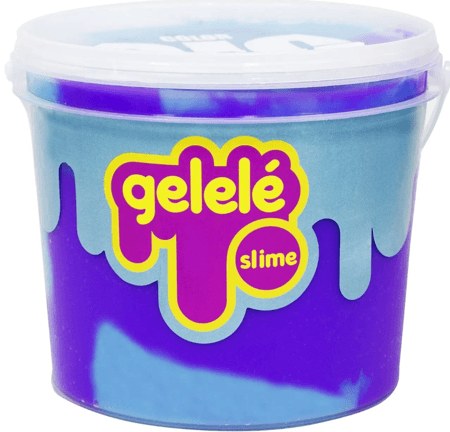 Gelele Big Slime Balde 1,5Kg Color, Cores Sortidas | Nico Toys