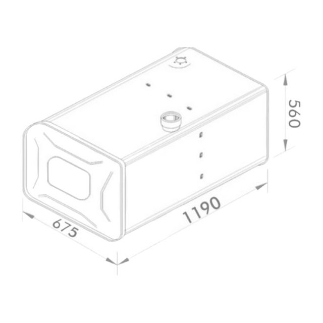 Kit Tanque de Combustível Inox 294 e 397 Litros Scania T R 113 143