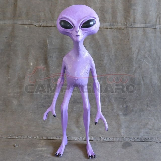 Boneco Alienígena ET 80 cm (Roxo)