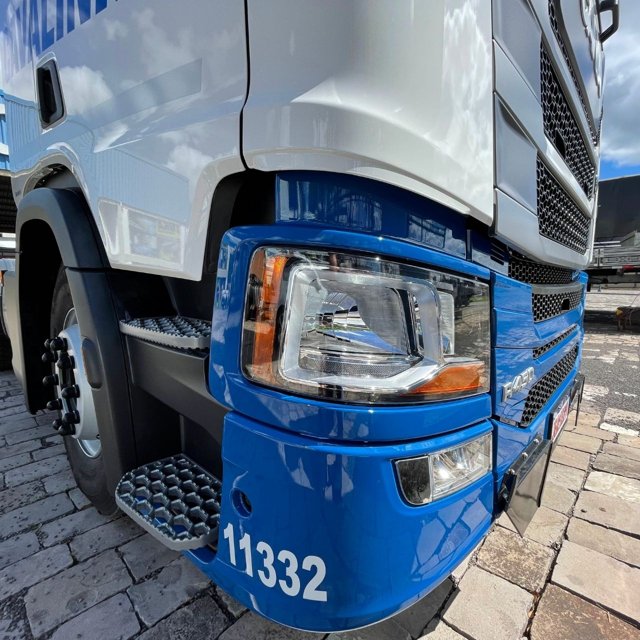 Lente Farol Scania NTG 2019 Em Diante - Lado Direito