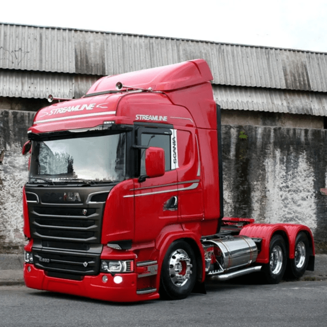 Escapamento Cromado Scania 2013 a 2017 Euro 5 Lado Esquerdo