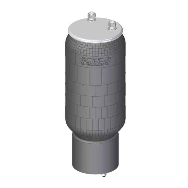 Conjunto Mola Pneum tica Para Suspens o De Eixo Com Base Carreta Randon 