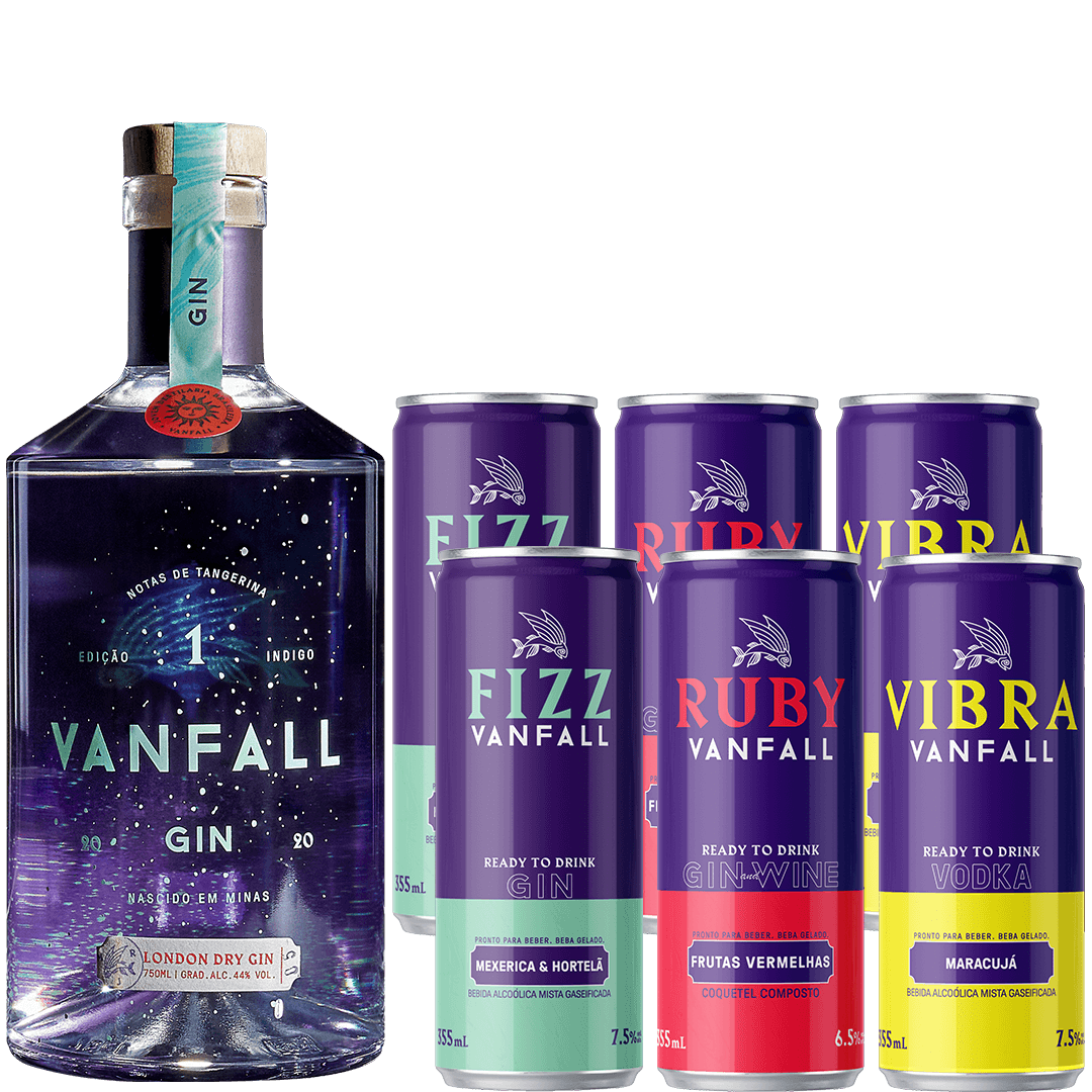 Combo Essência Vanfall | Gin + Drinks Mais Vendidos | Vanfall ...
