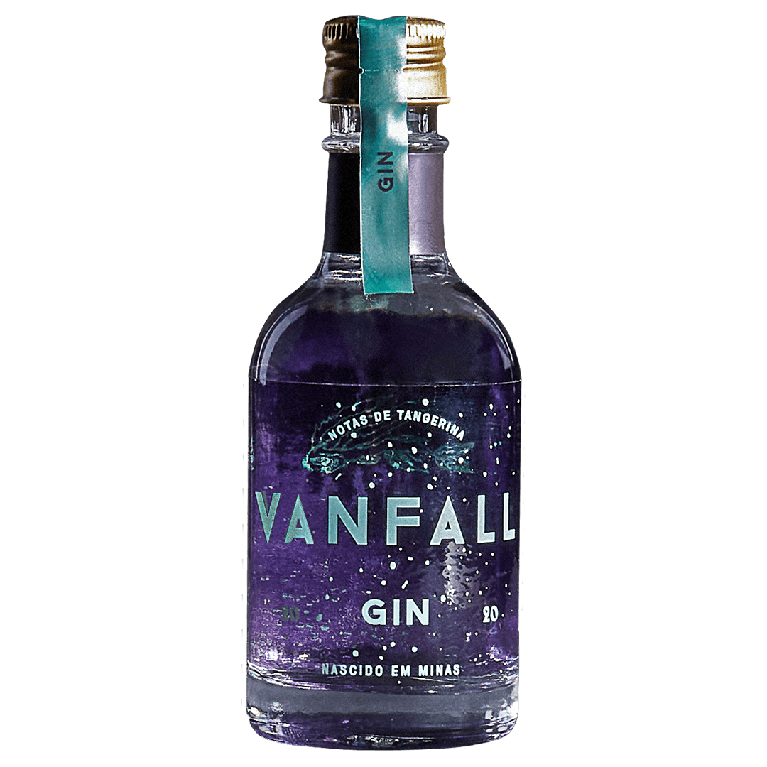 Mini Gin Vanfall 50ml | London Dry Premium | Vanfall Destilaria | Gin ...