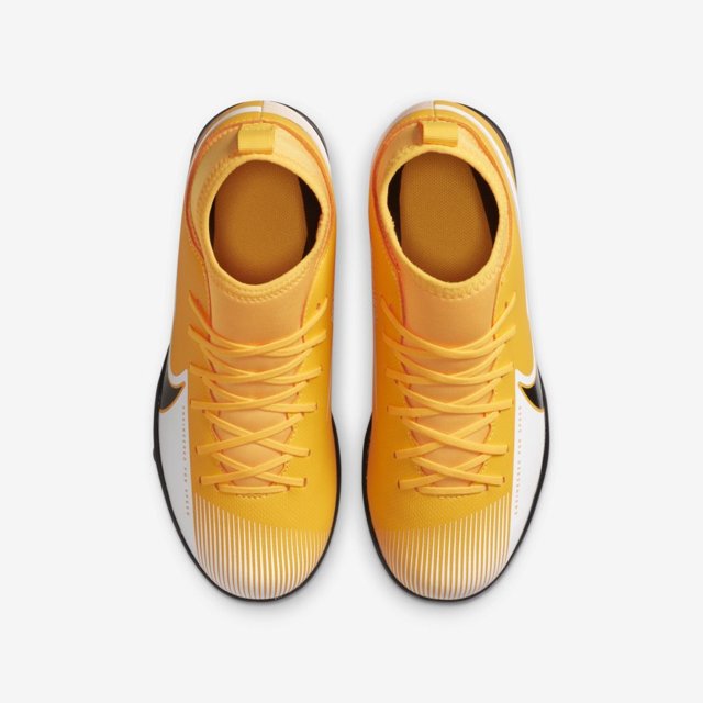 chuteira nike superfly laranja