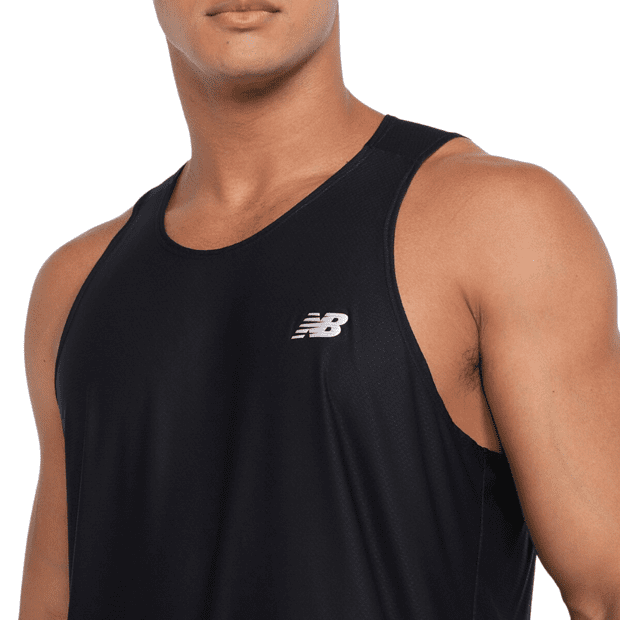 Regata New Balance Accelerate Masculino Preto