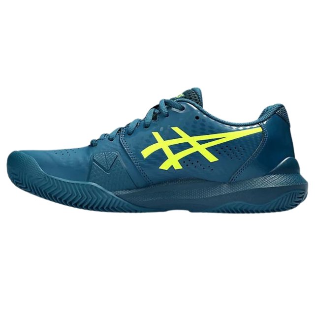 tênis asics gel challenger 14 clay masculino azul marinho com cinza