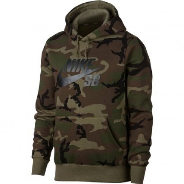 under armour icon camo moletom com capuz