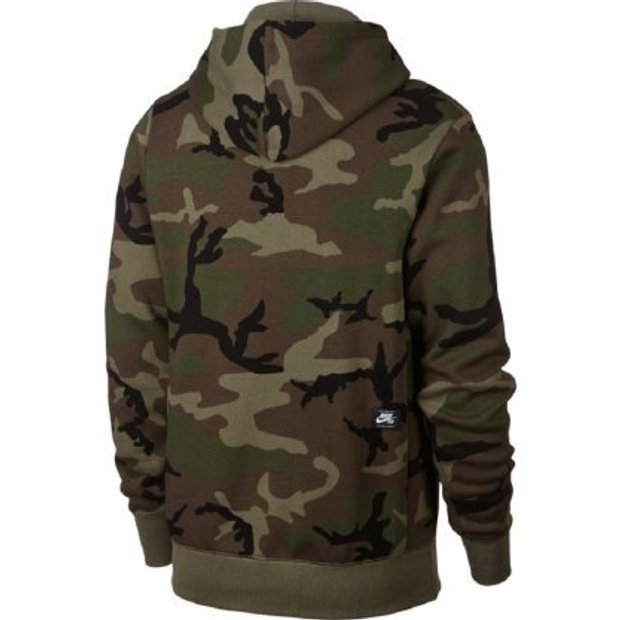 nike camo club moletom com capuz