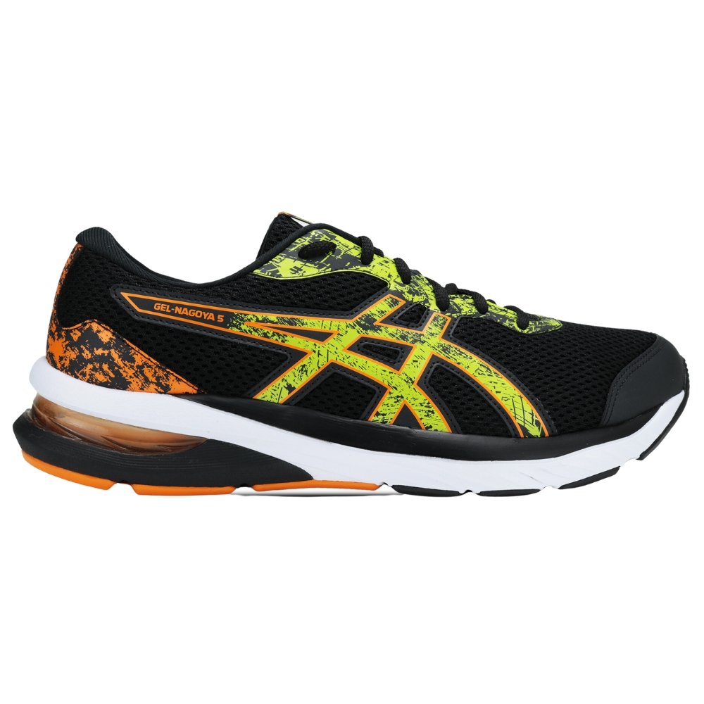 Asics Nagoya Tenis Asics Masculino Gel Tenis Asics Preto E Amarelo