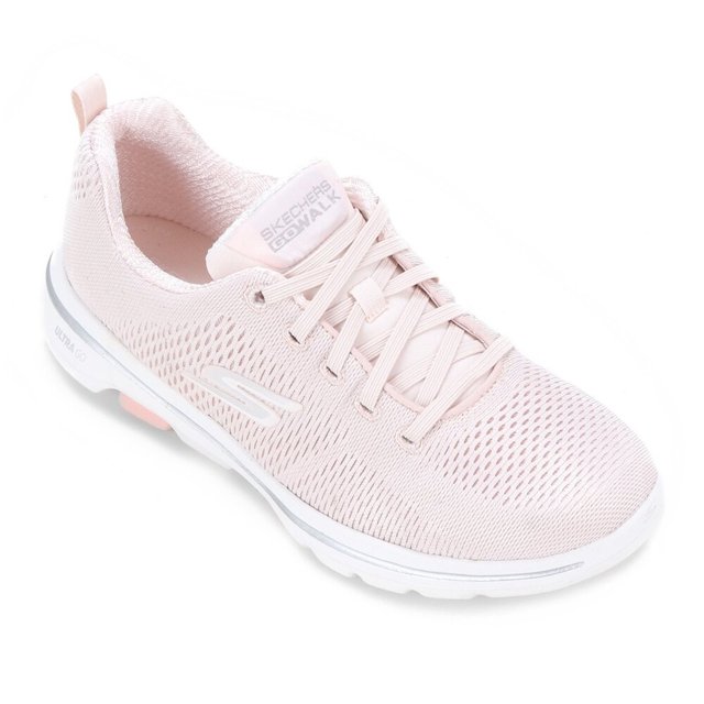 Tênis Skechers Feminino Go Walk 5 Alive Rosa - Conceito M