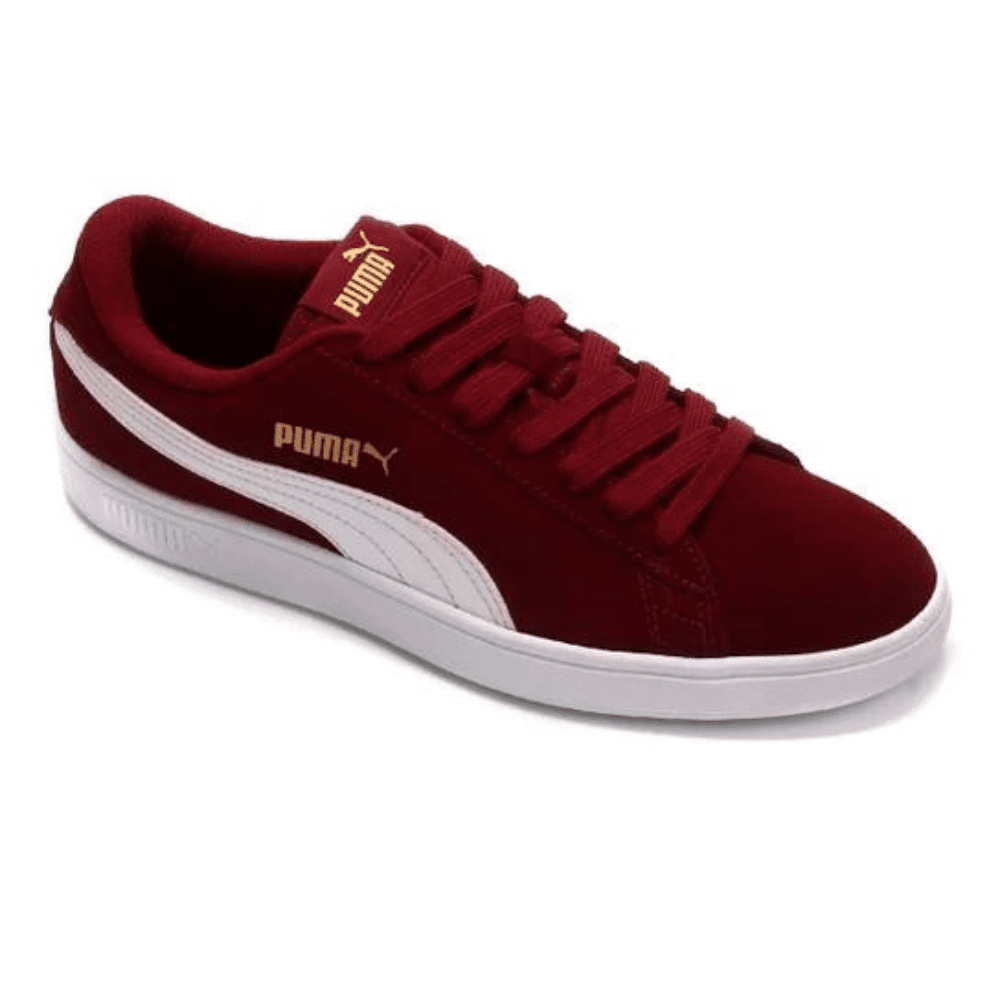 T nis Puma Smash V2 BDP Feminino Vermelho Lauri Esporte