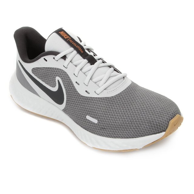 Tênis Nike Revolution 5 Masculino Cinza