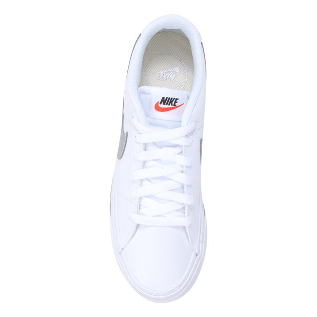 nike court vision branco e prata