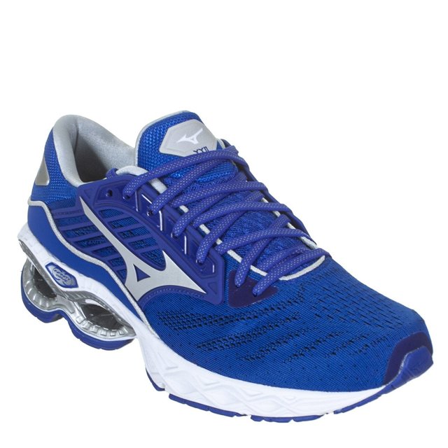 mizuno wave azul