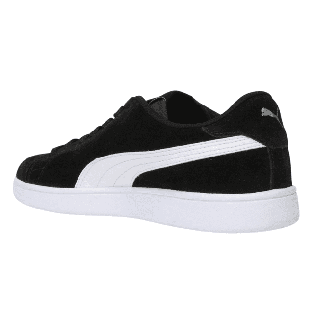 Tênis Puma Smash V2 BDP Masculino Preto e Branco Lauri Esporte