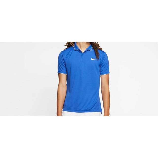 polo azul nike