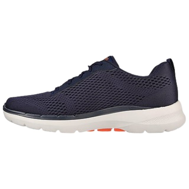 Skechers Go Walk 6 Azul Marinho/Laranja