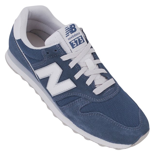 Tênis New New Balance 373 Masculino Azul Tenis New Balance 373