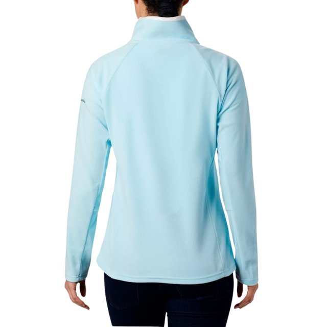 BLUSÃO FEMININO FLEECE GLACIAL™ IV 1/2 ZIP AZUL BLUE CHILL AK1131-422  COLUMBIA