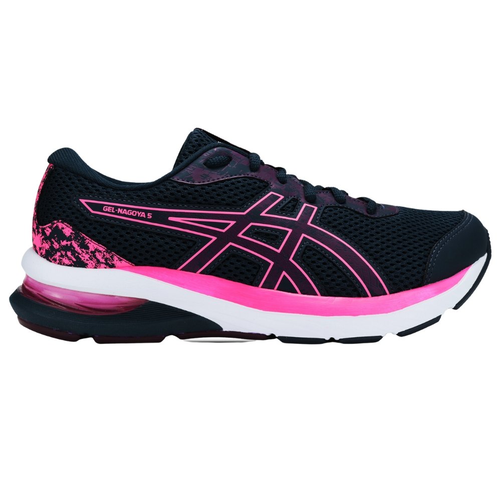 Asics gel best sale azul e rosa