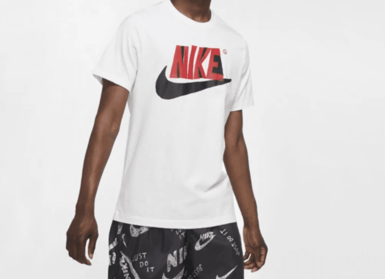 camiseta nike air branca