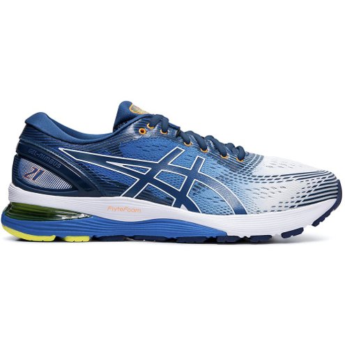 asics nimbus azul