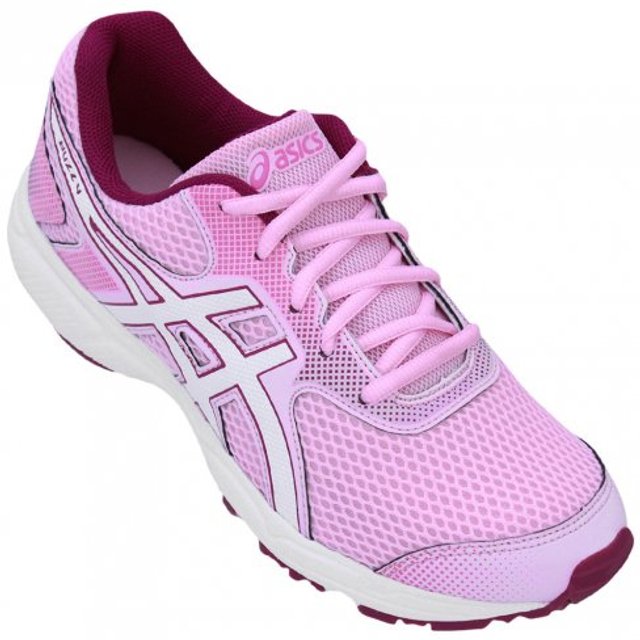 asics infantil rosa