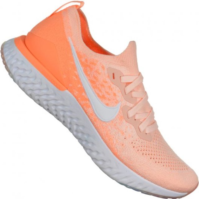 tênis nike epic react flyknit 2 feminino rosa