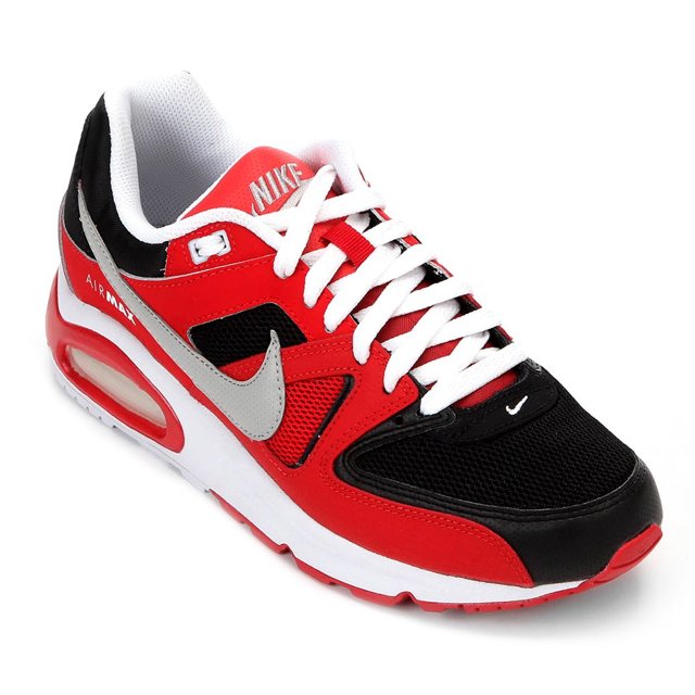 tenis nike masculino vermelho e preto