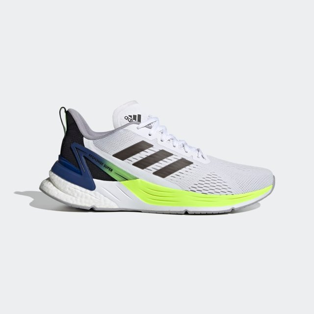 tenis adidas masculino branco e verde